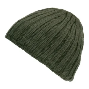 Beanie Heavy Knit groen fostex garments