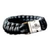 Armband-paracord-Prinses-Irene-Brigade-zwart Armband paracord Prinses Irene Brigade zwart