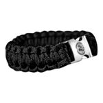 Armband paracord VN zwart verenigde naties