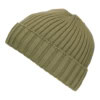 Beanie Muts Heavy Knit groen