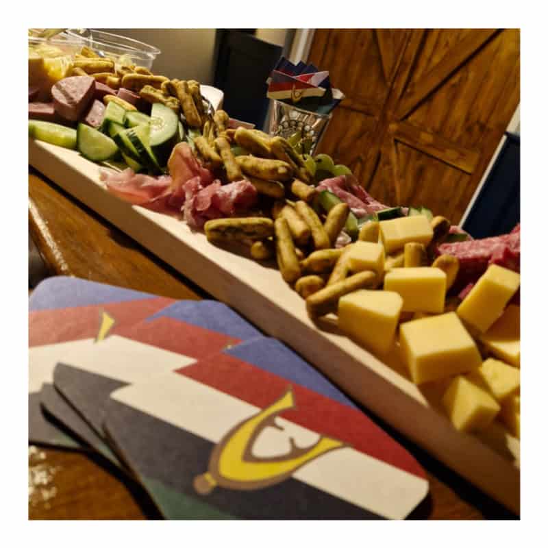 Bierviltjes en Veteranenvlag sfeer