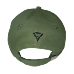Cap Draaginsigne Veteraan groen achterkant