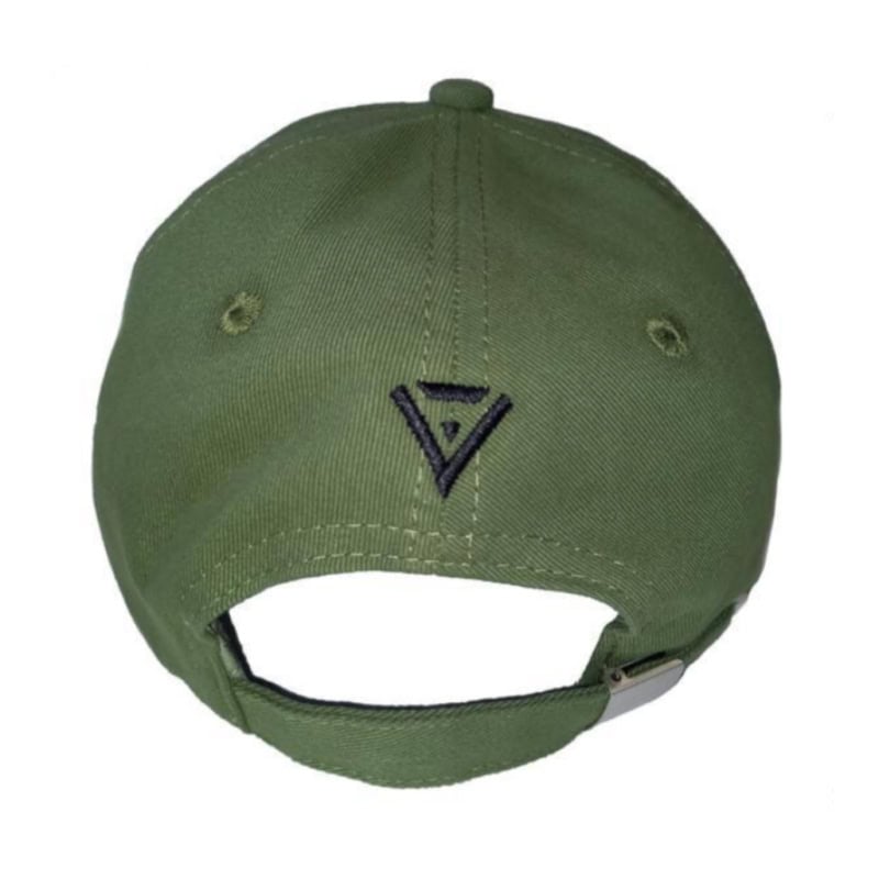 Cap Draaginsigne Veteraan groen achterkant