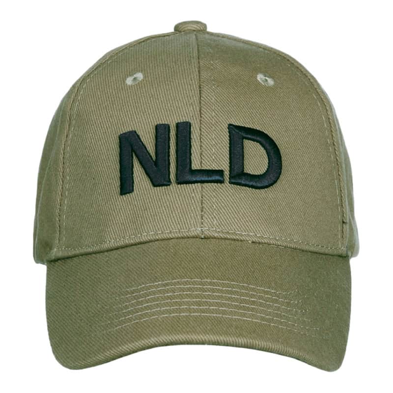 Cap NLD groen voorzijde