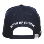 Cap Veteraan Koninklijke Marechaussee achterkant