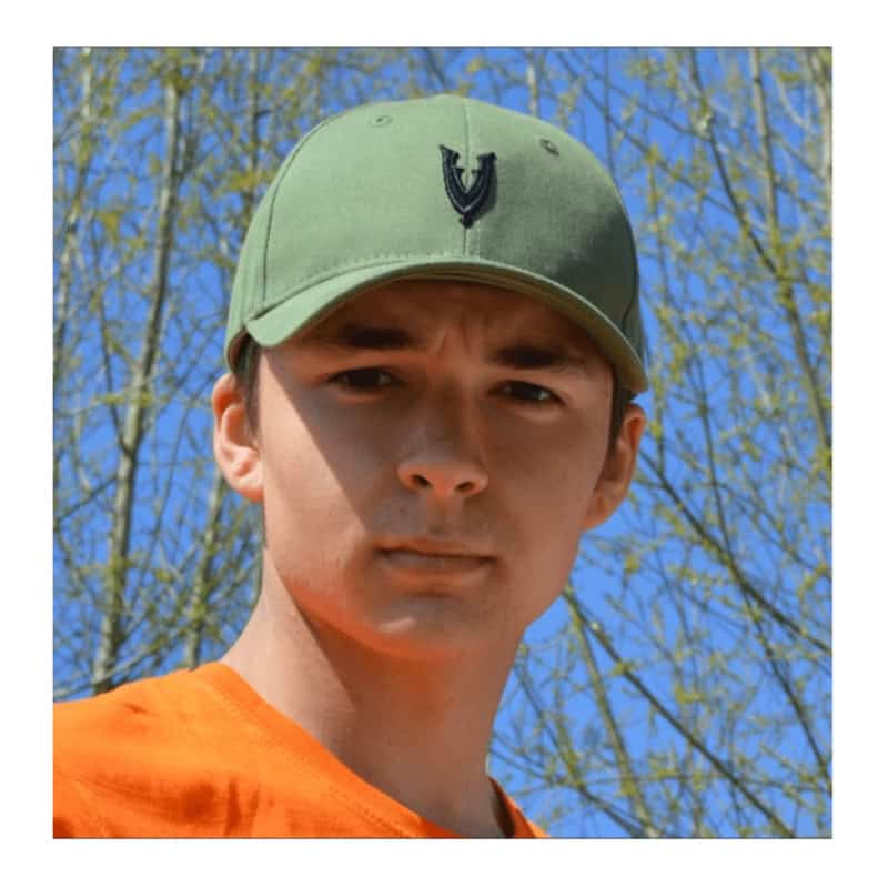 Cap Draaginsigne Veteraan groen sfeer