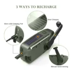 Noodradio 3 manieren oplaadbaar