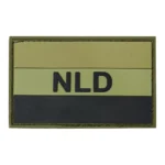 Patch 3D PVC NLD groen