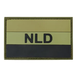 Patch 3D PVC NLD groen