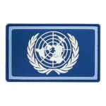 Patch 3D PVC Verenigde Naties