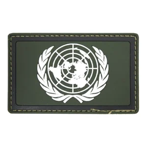 Patch 3D PVC Verenigde Naties groen