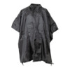 Poncho Rip Stop Black
