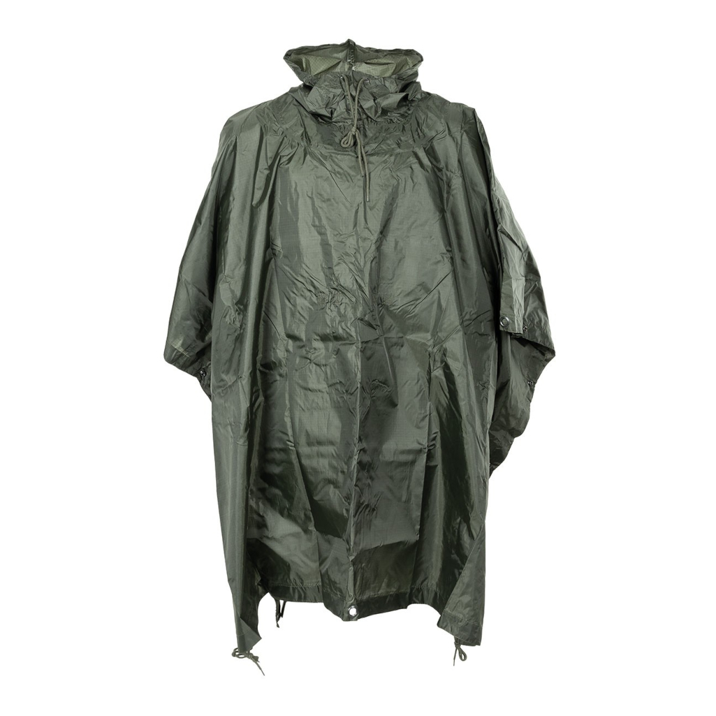 Poncho Rip Stop Olive