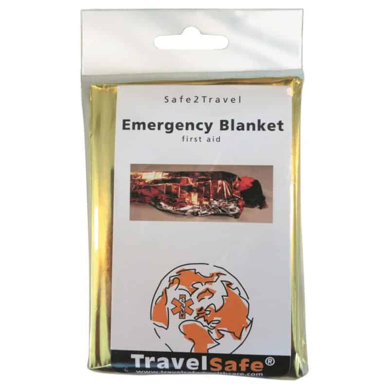 Reddingsdeken Travelsafe verpakking