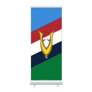 Roll Up Banner Veteranenvlag 200 x 85 cm