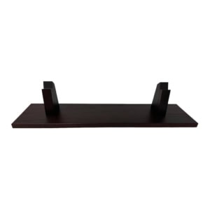 Sabelstandaard massief donkerbruin