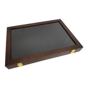 Shadowbox Lima bruin liggend