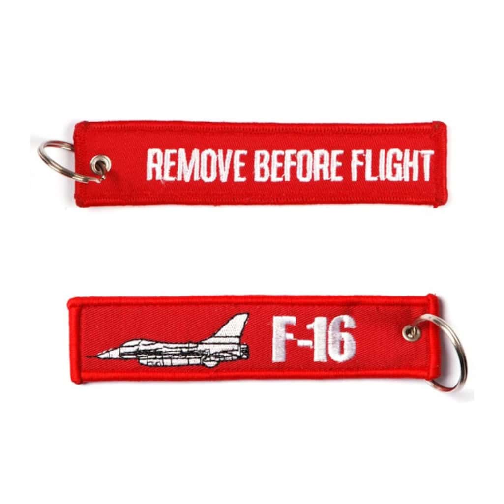 Sleutelhanger RBF rood F16