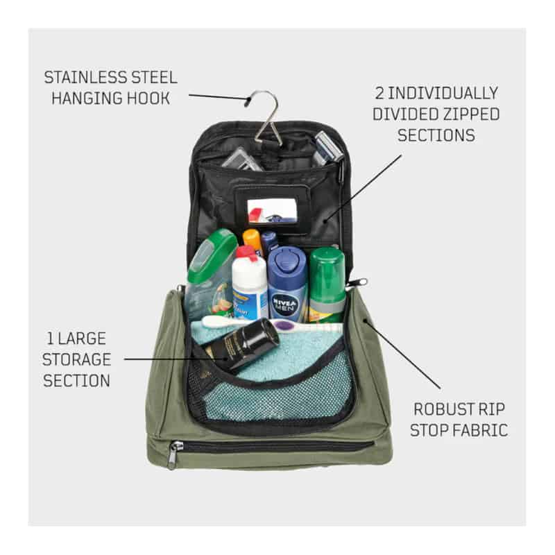 Snugpak Luxury Wash Bag WGTE detailfoto