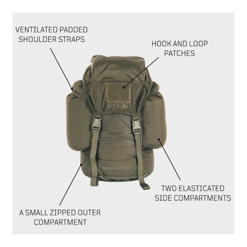 Snugpak Sleeka Force 35 details