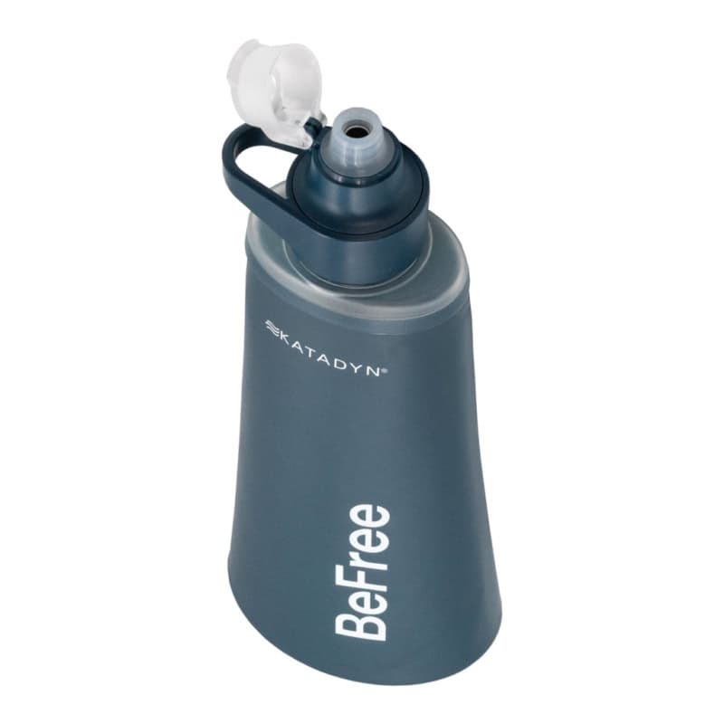 Waterfilterfles Katadyn BeFree AC 1000ml geopend