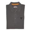 Poloshirt heren grijs opgevouwen