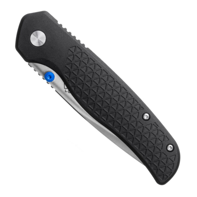 Zakmes Black Eagle Picos gesloten met de zwarte FRN handgreep met textuur