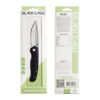 Zakmes Black Eagle Picos in de originele verpakking met specificaties.