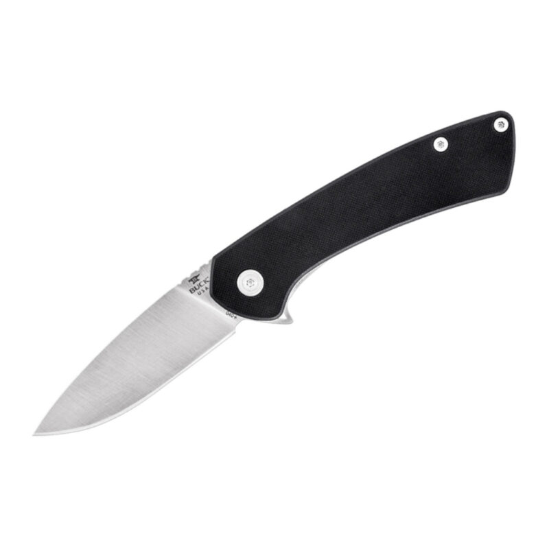 Zakmes Buck Onset PE tactisch vouwmes met drop point lemmet en flipper openingsmechanisme