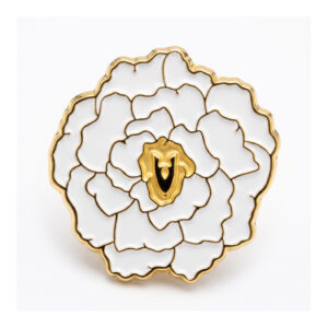 Pin witte anjer