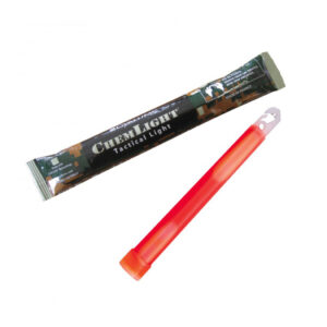 Chemlight Cyalume NSN rood 6 inch