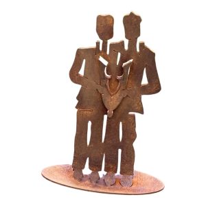 Jos Gielen Beeld Kameraadschap patina