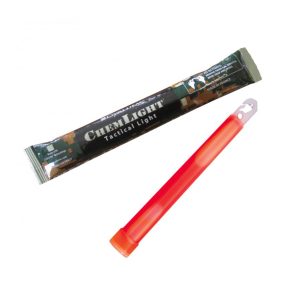Chemlight Cyalume NSN rood 6 inch