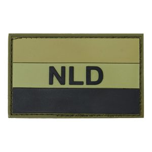 Patch 3D PVC NLD groen