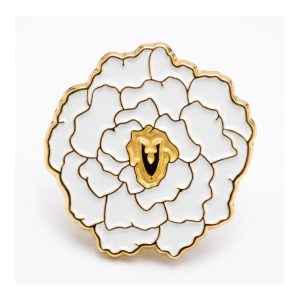 Pin witte anjer