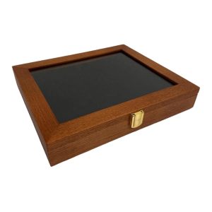 Shadowbox Mike lichtbruin dichtgeklapt