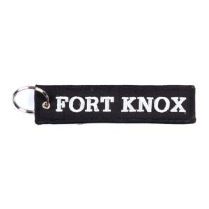 Sleutelhanger Fort Knox zwart