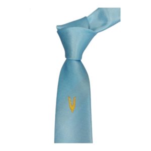 Stropdas Veteraan Zijde VN-blauw